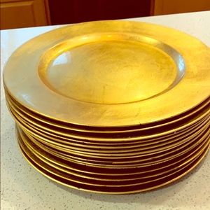 Plate chargers- all sold